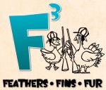 Feathers Fins Fur logo