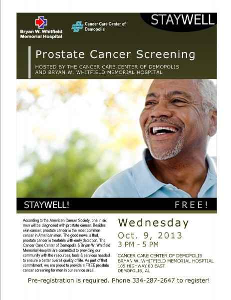 Prostate Cancer Screening Poster-1