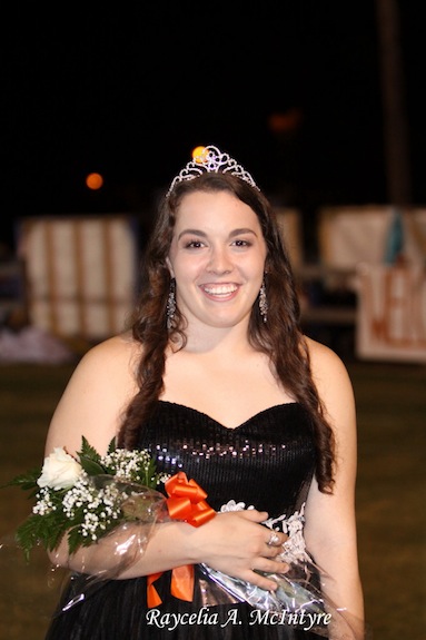 (Photo courtesy Raycelia McIntyre) Marengo Academy senior Nicole Parten is the school's 2013 Homecoming Queen.