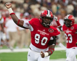 Jacksonville State Gamecocks defensive lineman Chris Landrum signed with the San Diego Chargers Saturday.