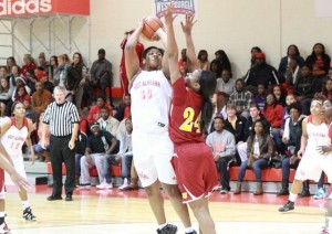 Jasmine Hampton had 19 points and 10 rebounds for UWA in a win over Tuskegee Wednesday.