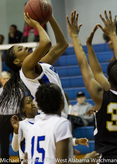 Caleb Washington is just one of two seniors on the 2014-2015 Demopolis Lady Tiger basketball roster.