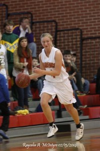 Andrea Edmonds had eight points and 13 rebounds for Marengo Academy Thursday.