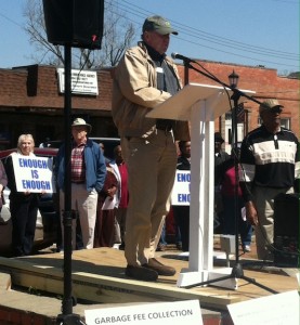 Impact Wilcox, a concerned group of citizens working for accountability in Wilcox County government held a rally in front of the Wilcox County Courthouse to detail the evidence of corruption against the Wilcox County Commission. 