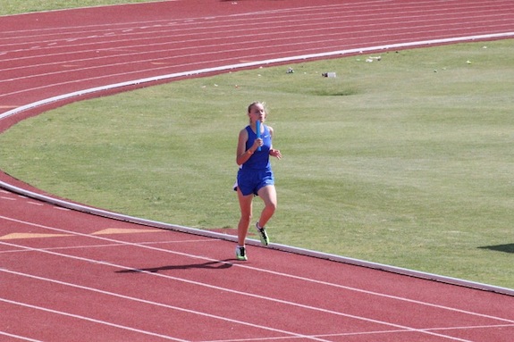 Audrey Boykin competed in the 4x800 relay.