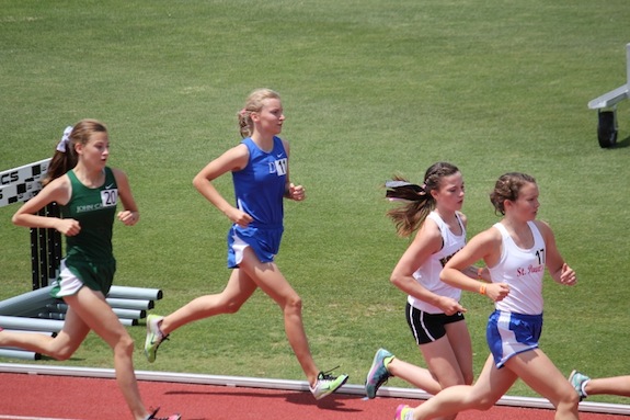 Gracie Boykin competed in the mile run and the 4x800 relay.
