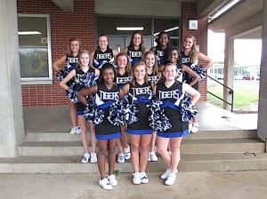 The 2014-2015 Demopolis Middle School cheerleaders. Extracurricular activities and varied course offerings have helped to enrich the culture of DMS, which ranked 46th out of 458 Alabama middle schools according to the 2015 Niche rankings.