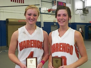 Andrea Edmonds earned Southern Academy Tournament MVP while Anna Michael Crocker was on the All-Tournament Team.