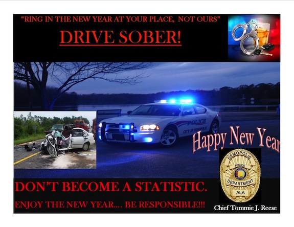 New Year Drive Sober!!
