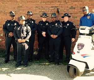 These are the Officers that assisted Selma Police Department and other law enforcement agencies with the 50th Anniversary of Bloody Sunday.  Chief Reese said he and serveral DPD Officers were a part of the security detail for the event which needed a large presence of law enforcement because of the number of people and because of the visit of the President.
