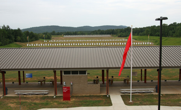 The CMP Talladega Marksmanship Park, located just south of Talladega Superspeedway, offers visitors a clubhouse with meeting rooms and pro shop. The 600-yard rifle range allows the Talladega facility to host a wide range of competition rifle matches, while the 100-yard range is the perfect place to sight in your hunting rifle. (Photo by David Rainer)