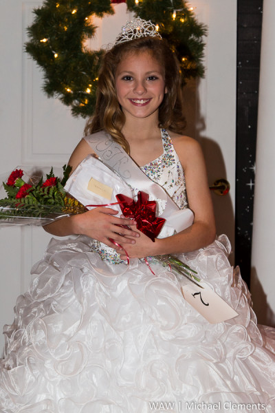 Anna Katherine Sellers was crowned Young Miss Christmas on the River 2015.