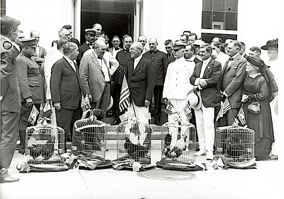 President Woodrow Wilson was in attendance for the 1919 Rooster Day in Demopolis. The city aims to reignit the observance of Rooster Day April 9, 2016.